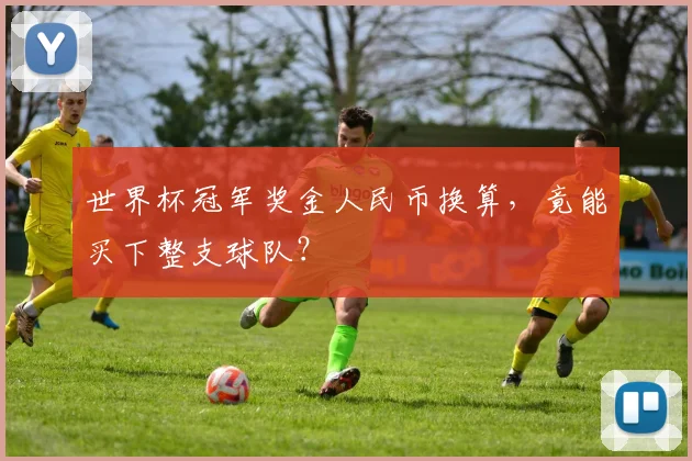世界杯冠军奖金人民币换算,竟能买下整支球队?